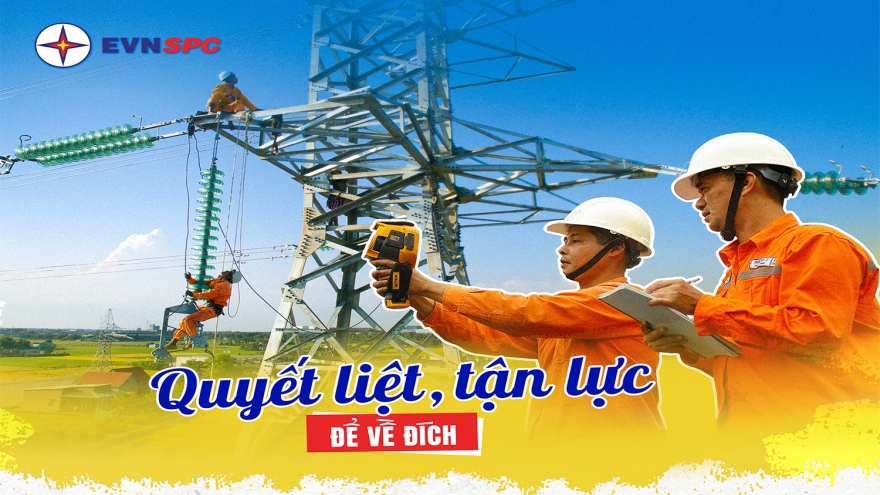 Đầu tư xây dựng lưới điện năm 2025: EVNSPC về đích vượt chỉ tiêu